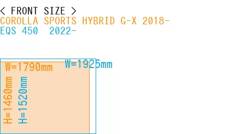 #COROLLA SPORTS HYBRID G-X 2018- + EQS 450+ 2022-